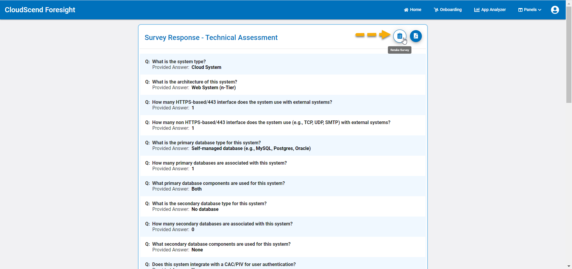 Retake Survey